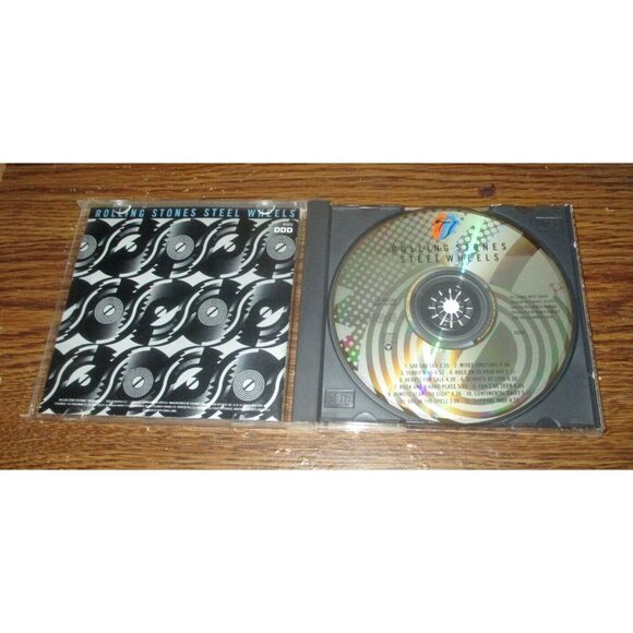 The Rolling Stones - Steel Wheels (CD, 1989, CBS Records) - Picture 2 of 3